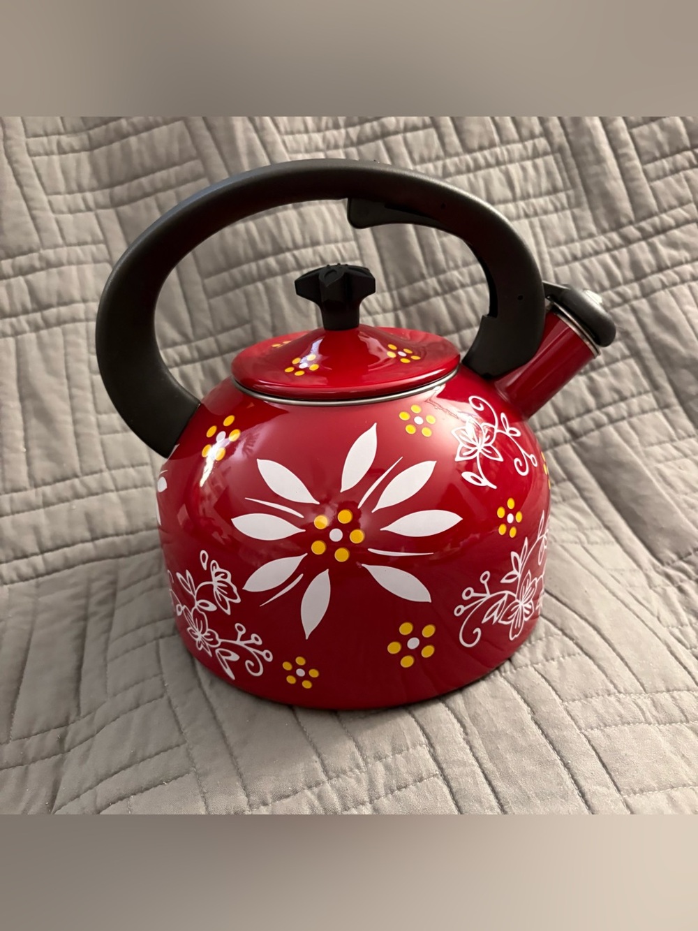 Temp-tations By Tara Old World Tea Kettle Teapot Stovetop Safe Temptations NEW